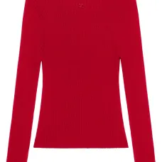 Свитер с ремешками для нижнего белья