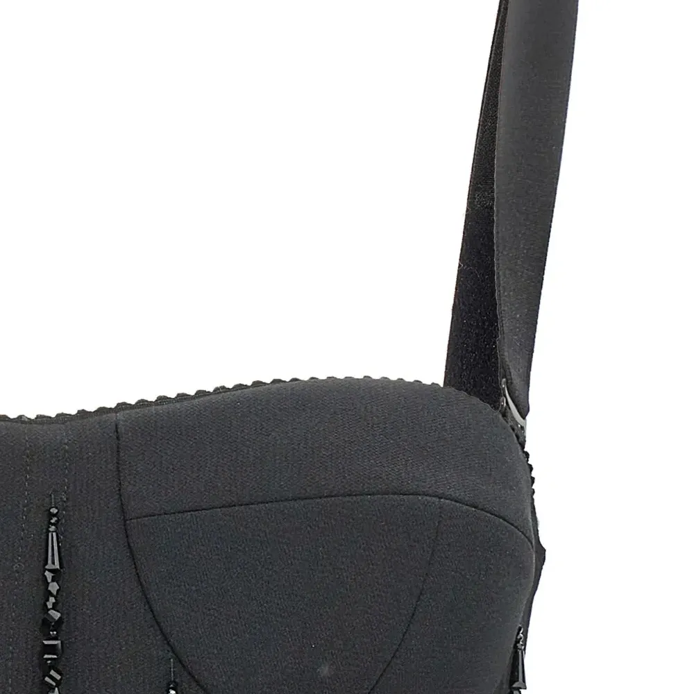 Топ-бюстье с бисером