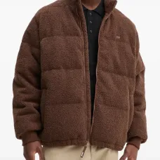 Куртка из шерпы на молнии