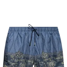 Плавки-шорты с принтом