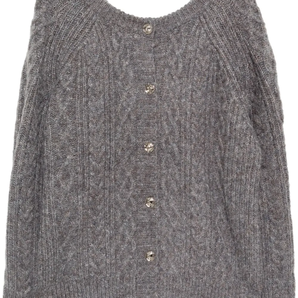 Кардиган фактурной вязки