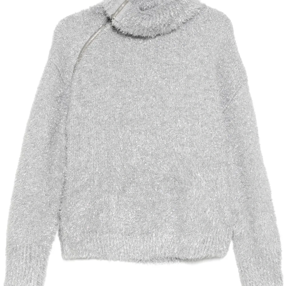 Свитер с подворотом