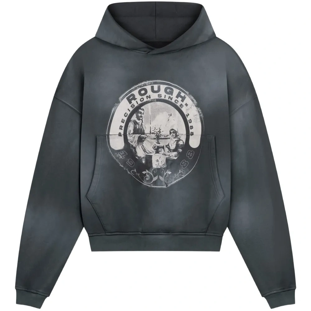 худи с графичным принтом