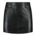 мини-юбка из искусственной кожи