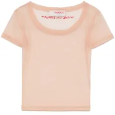 Укороченный топ из тюля Укороченный топ из тюля