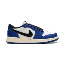 кроссовки Jordan 1 Retro White/Black/Game Royal