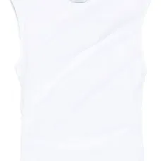 Топ с сетчатыми вставками