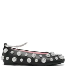 Балетки с кристаллами Балетки с кристаллами