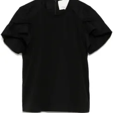 Блузка с объемными рукавами