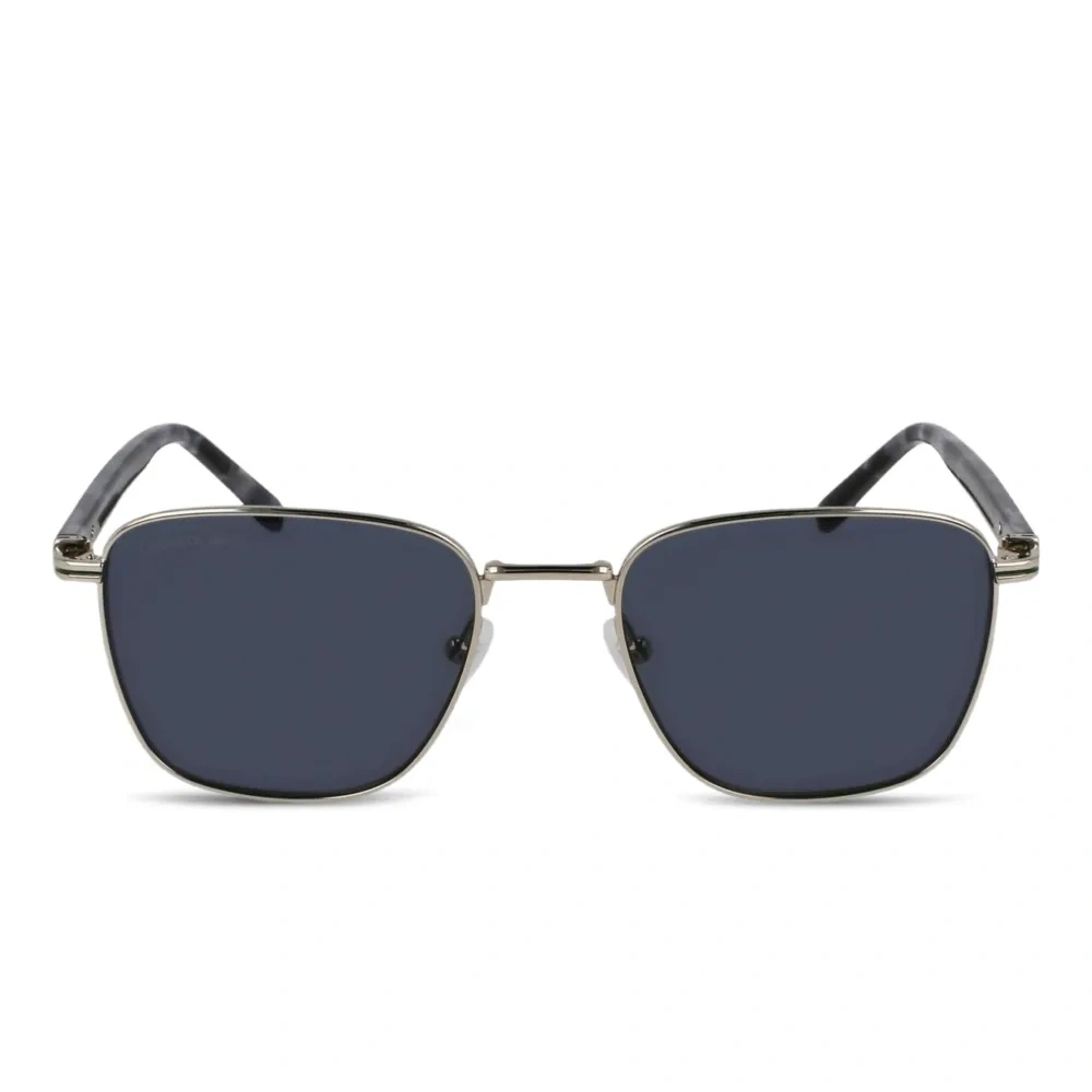 Солнцезащитные очки в металлической квадратной оправе