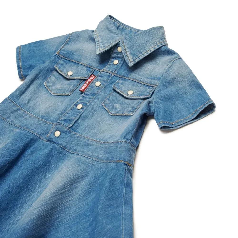 Джинсовое платье