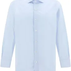 Рубашка с отложным воротником