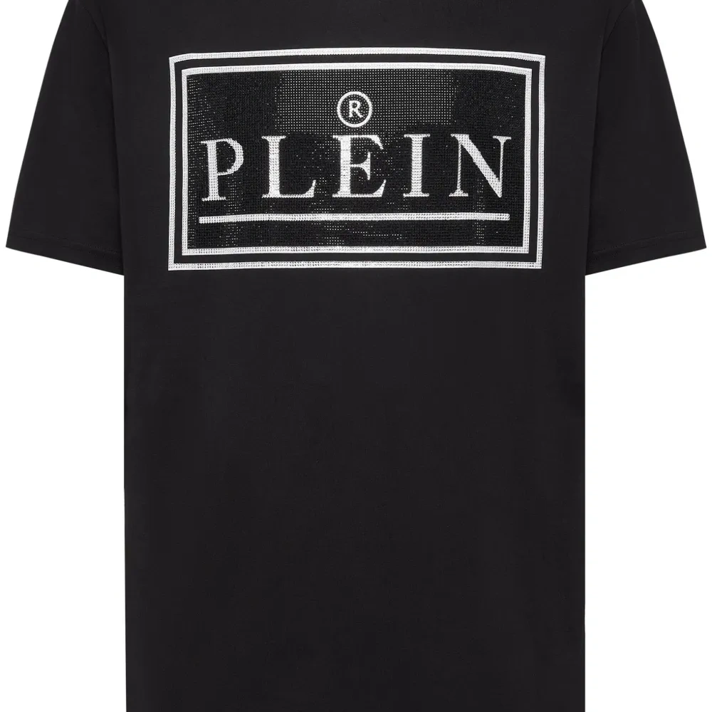 Футболка с круглым вырезом и принтом