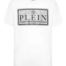 Футболка с круглым вырезом и принтом