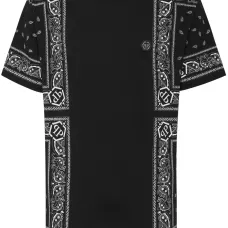 Футболка с принтом пейсли Футболка с принтом пейсли