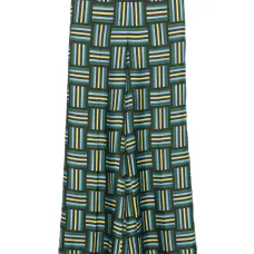 Шелковые брюки с принтом