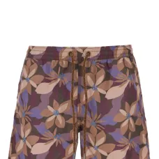 Плавки-шорты с цветочным принтом