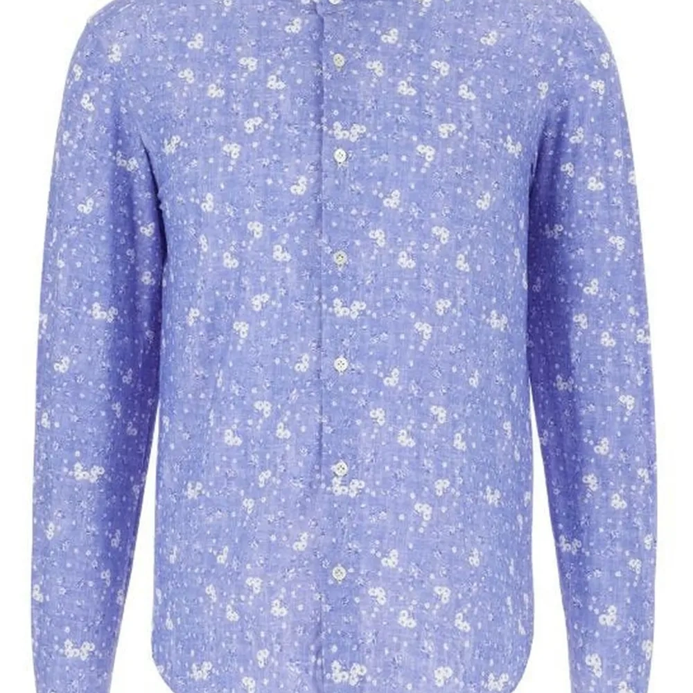 Рубашка с цветочным принтом