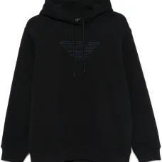 Худи с вышитым логотипом