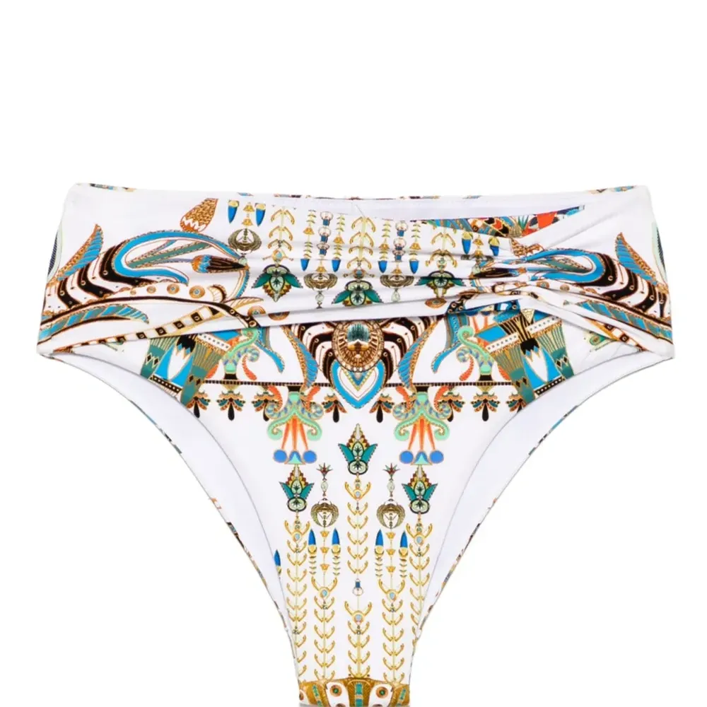 Брюки с завышенной талией