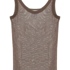 Бесшовный топ в рубчик