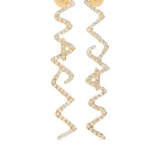 Серьги-подвески с логотипом Серьги-подвески с логотипом