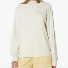 Футболка с длинными рукавами в полоску