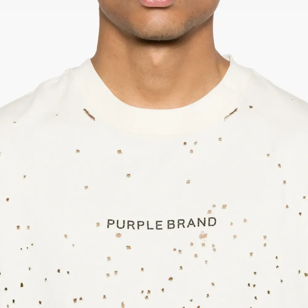 Футболка с прорезями Футболка с прорезями