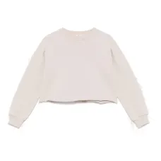 Толстовка с перьями