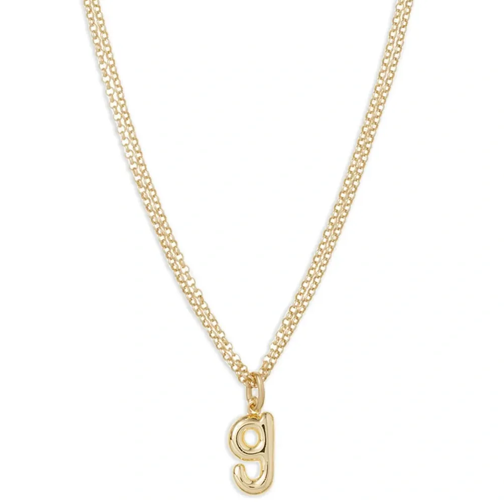 Колье The Puffy Initial