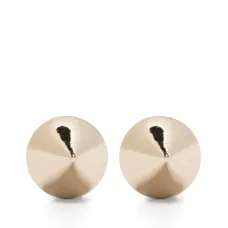 Cone stud earrings