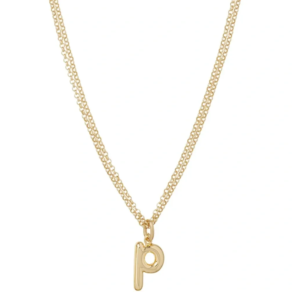 Колье The Puffy Initial