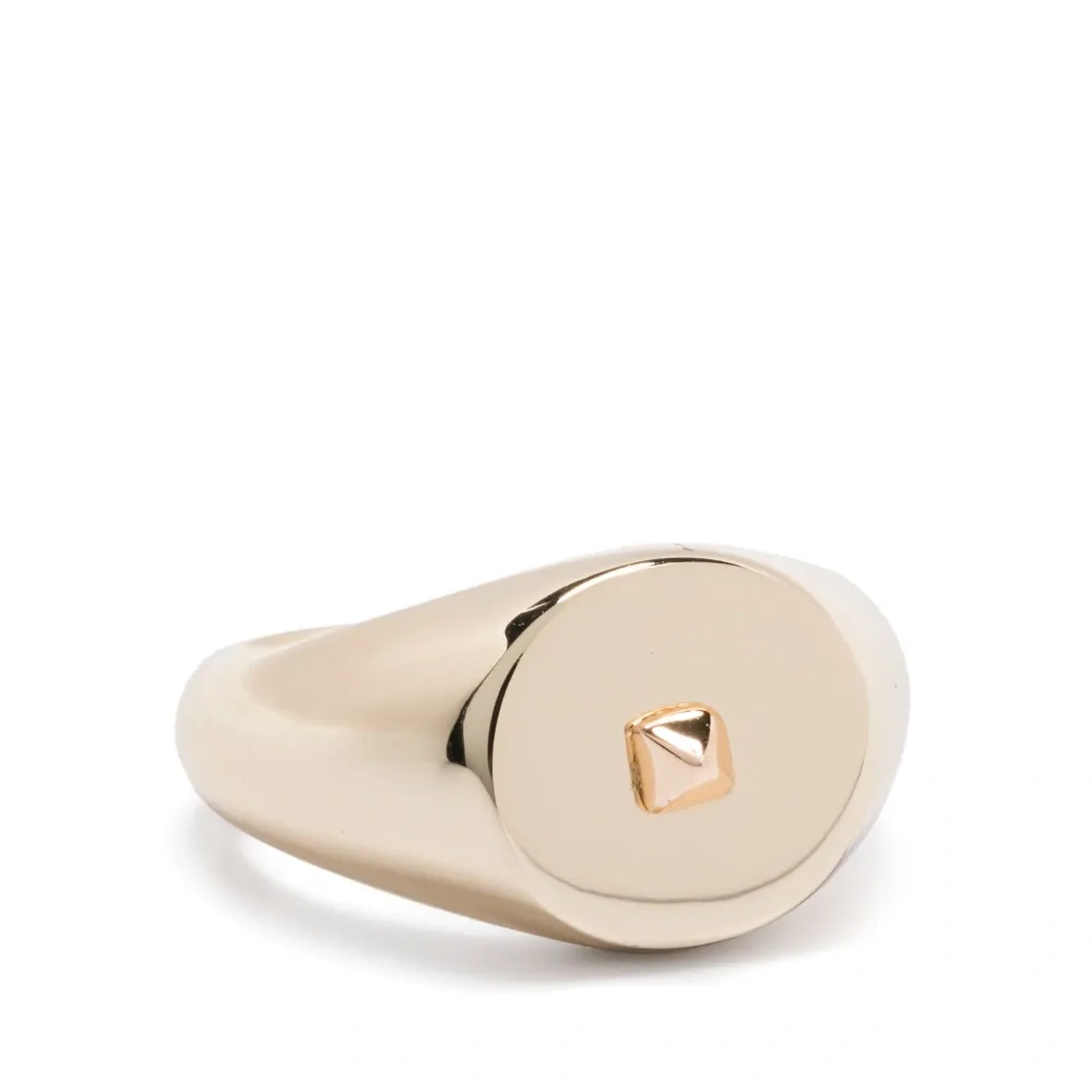 Mini Pyramid signet ring