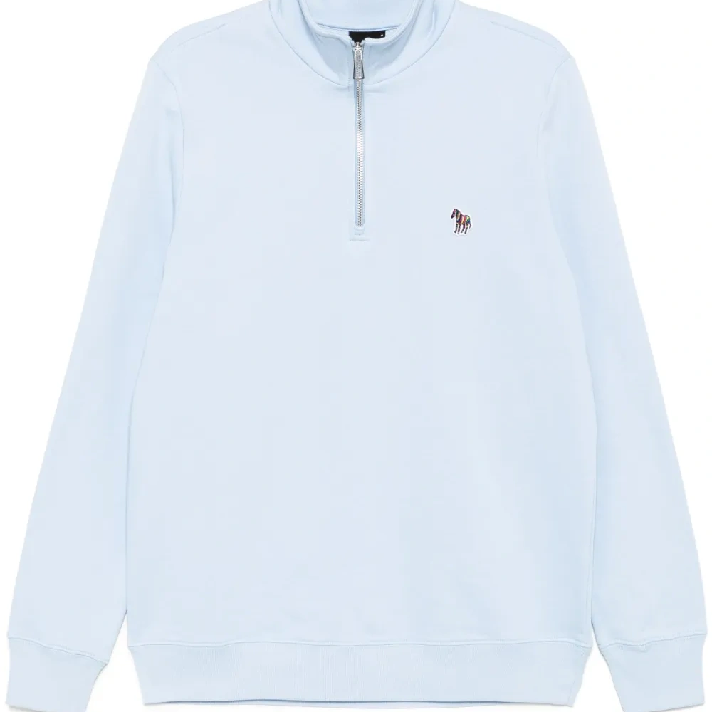 Толстовка с воротником на молнии