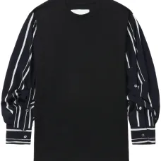 Топ в полоску