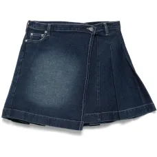 Плиссированная мини-юбка