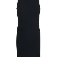 Платье в рубчик