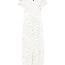 Платье макси с V-образным вырезом Платье макси с V-образным вырезом