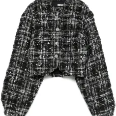 Пиджак из ткани букле