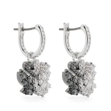 Серьги-подвески Swan