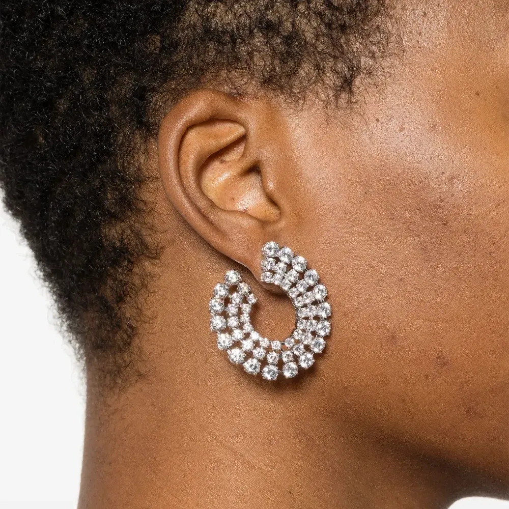 Серьги-кольца Matrix