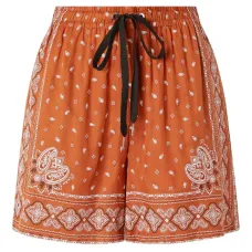 Шорты с принтом