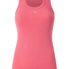 Топ с вышитым логотипом