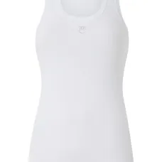 Топ с вышитым логотипом