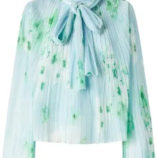 Блузка с цветочным принтом