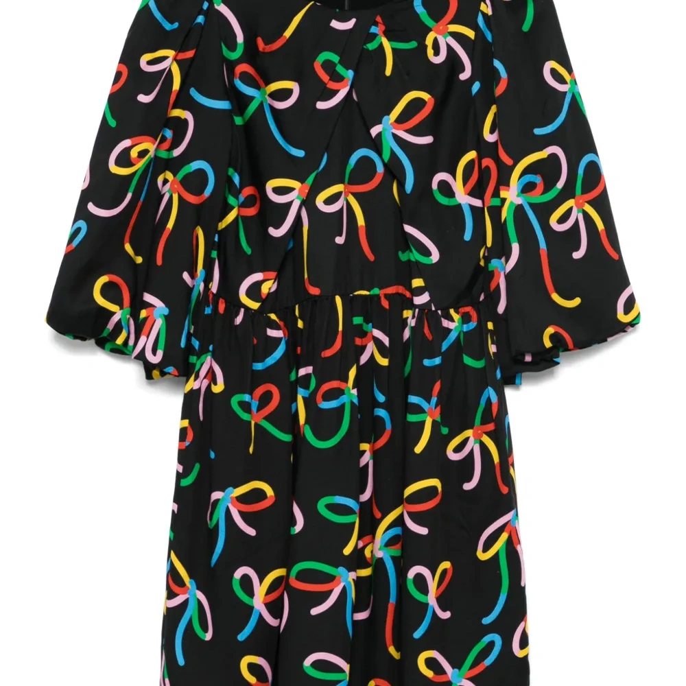 Платье с принтом