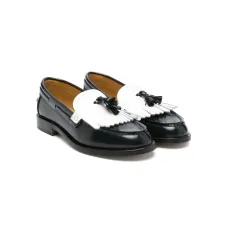 Лоферы с бахромой