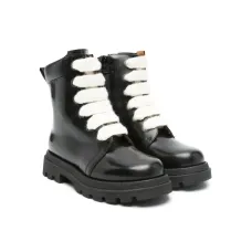 Кожаные ботинки