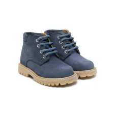 Замшевые ботинки