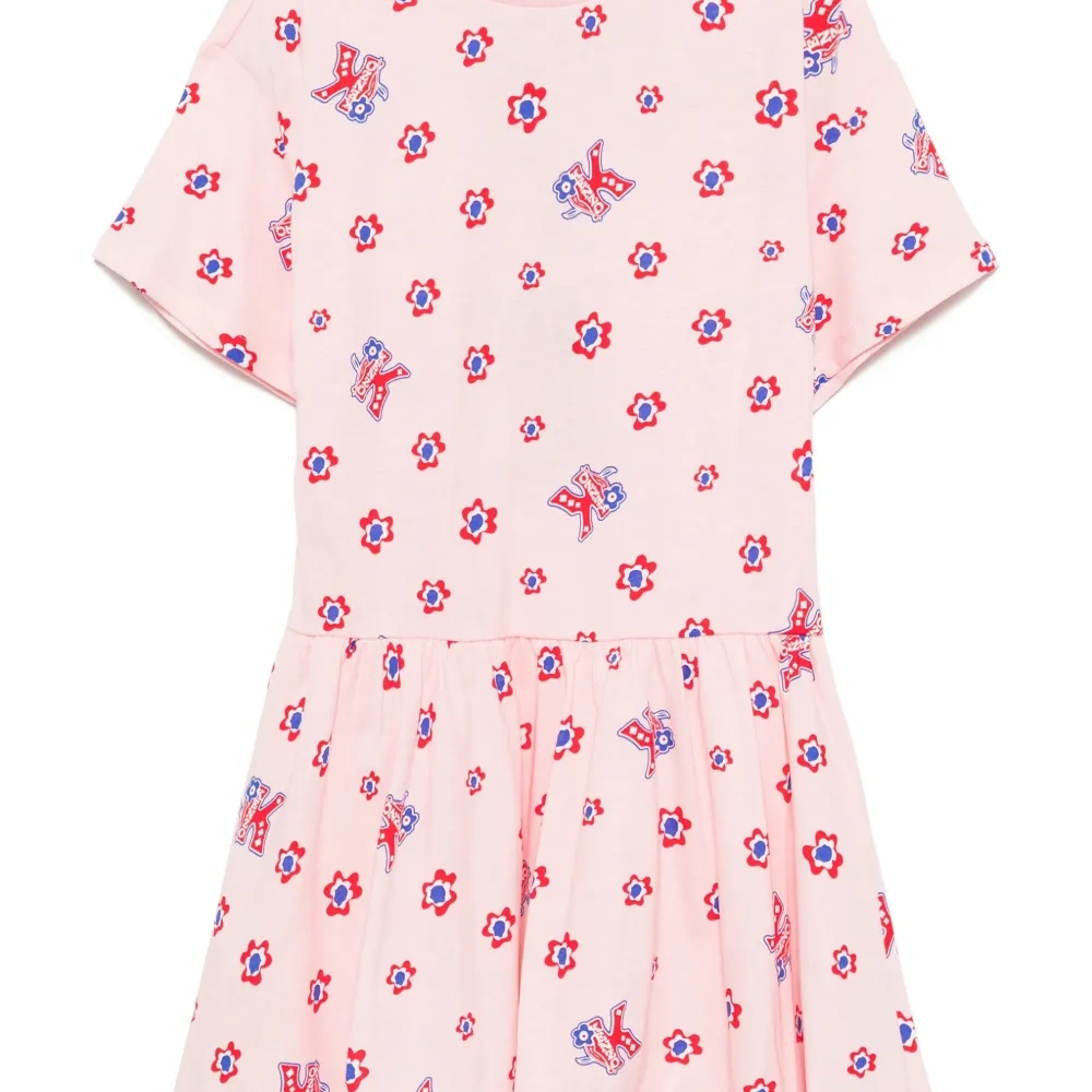 Платье с графичным принтом